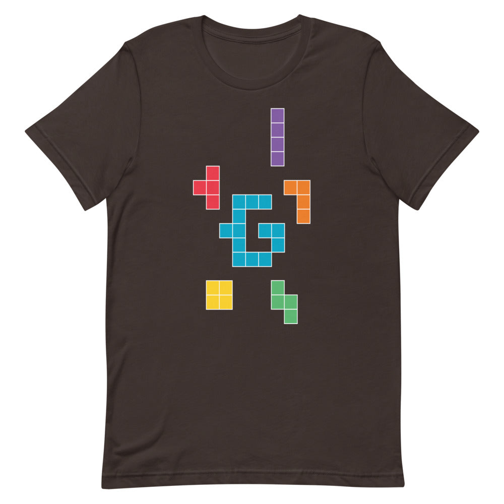 Gamer puzzle unisex fitted tee