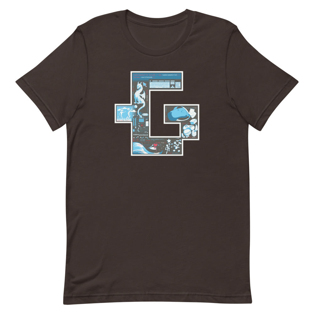 Summer gamer utopia unisex fitted tee