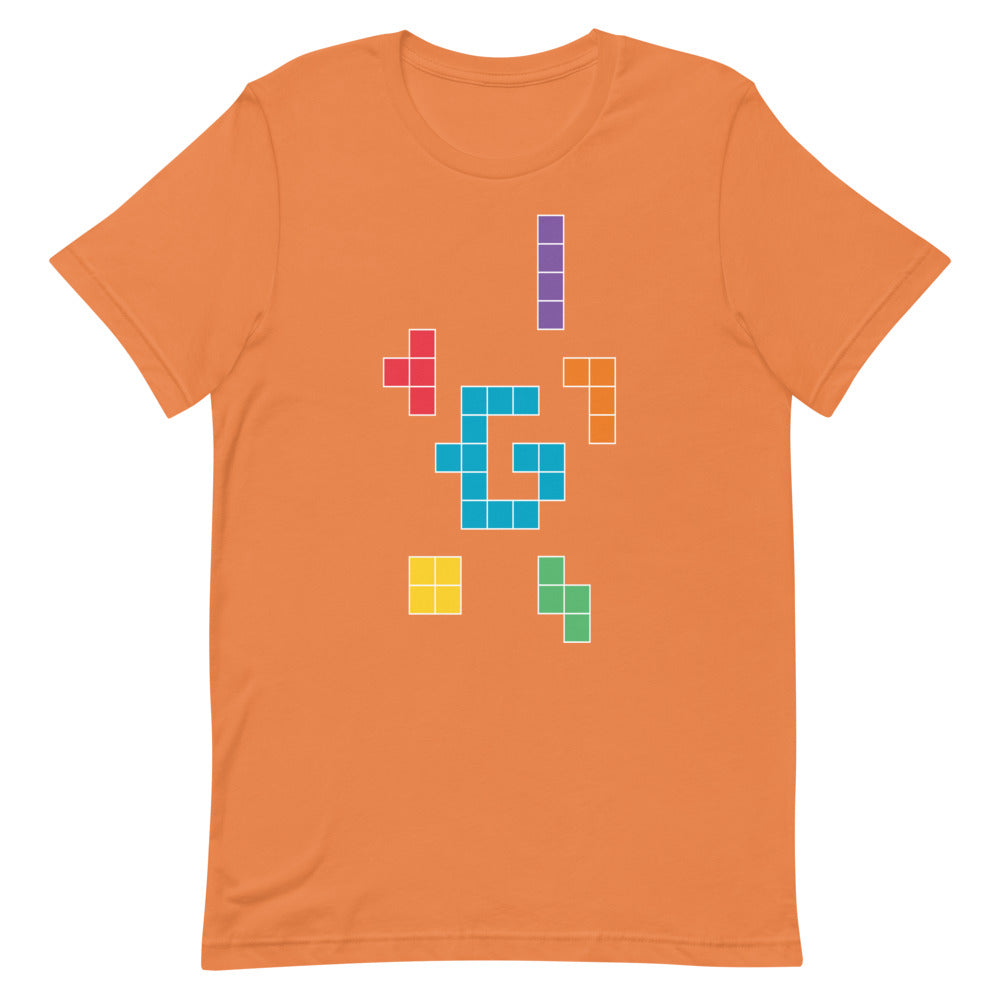 Gamer puzzle unisex fitted tee