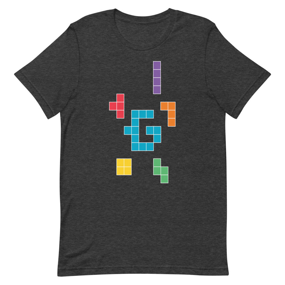 Gamer puzzle unisex fitted tee