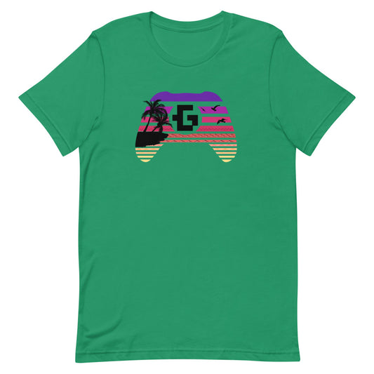 Gamer vacation unisex fitted tee