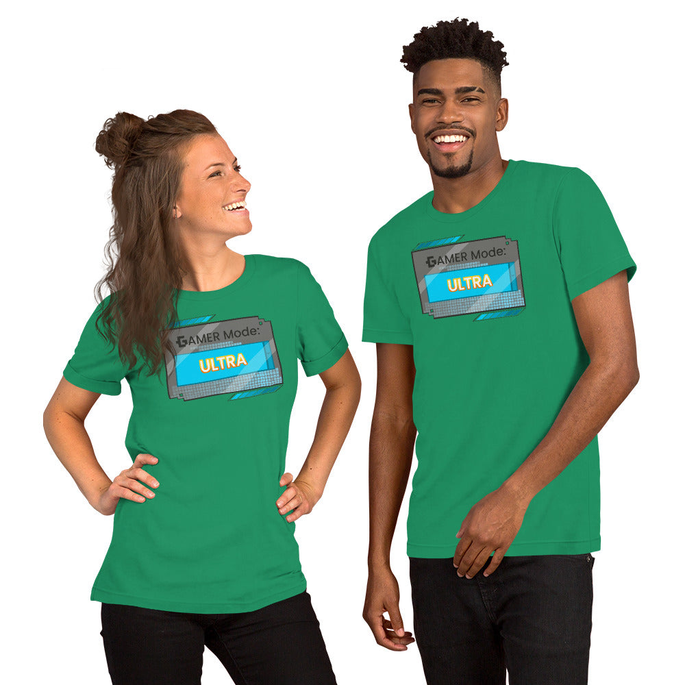 Gamer mode unisex tee