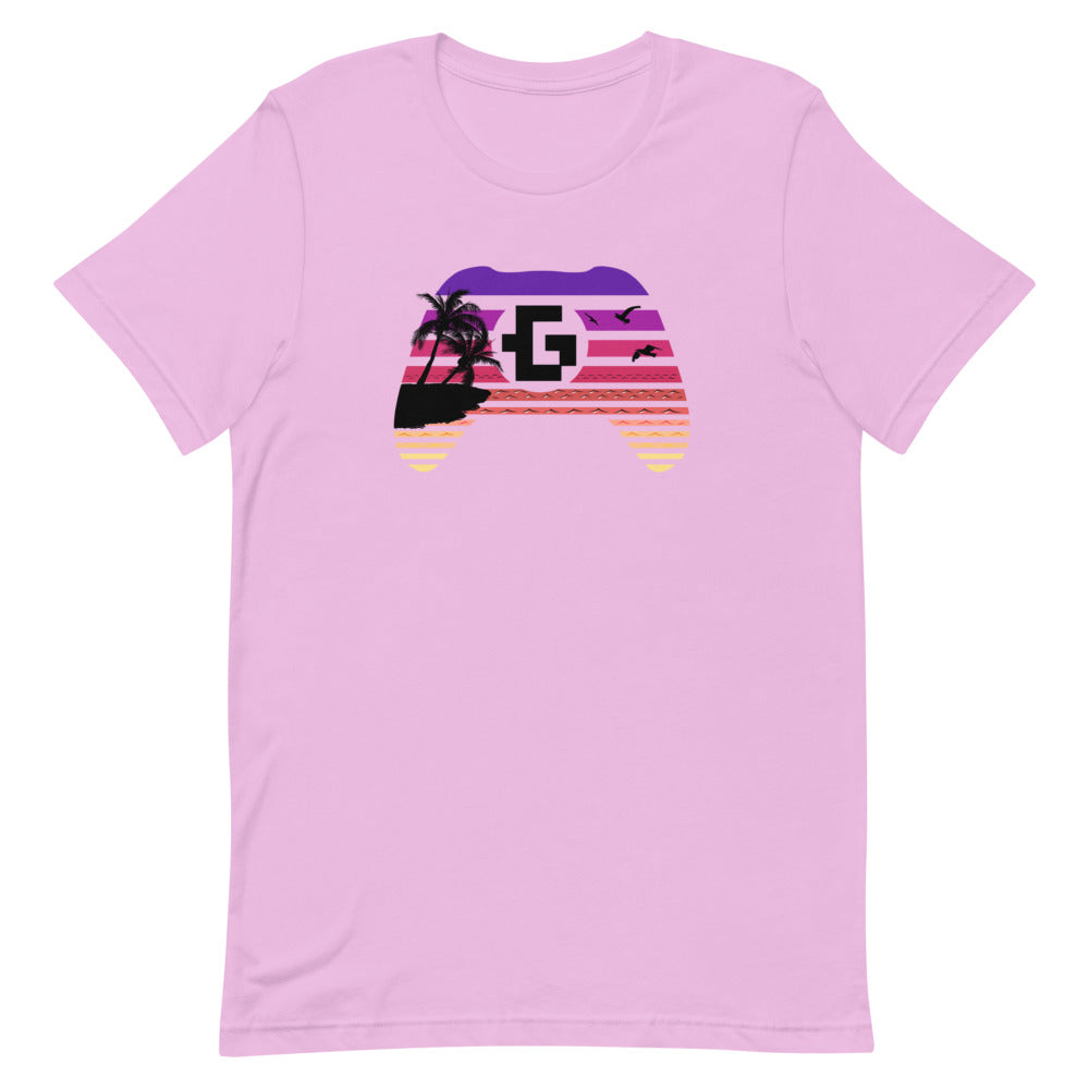 Gamer vacation unisex fitted tee