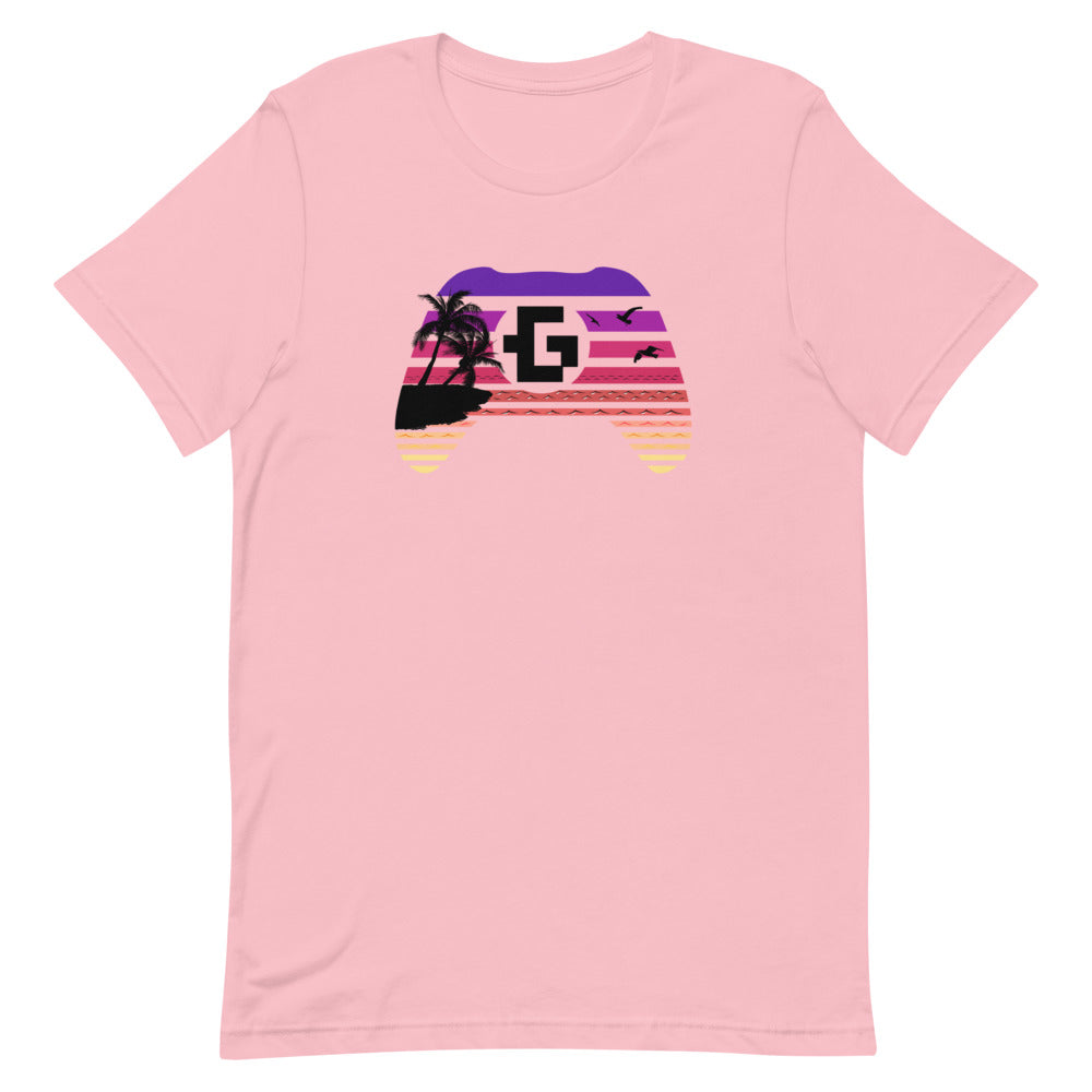 Gamer vacation unisex fitted tee