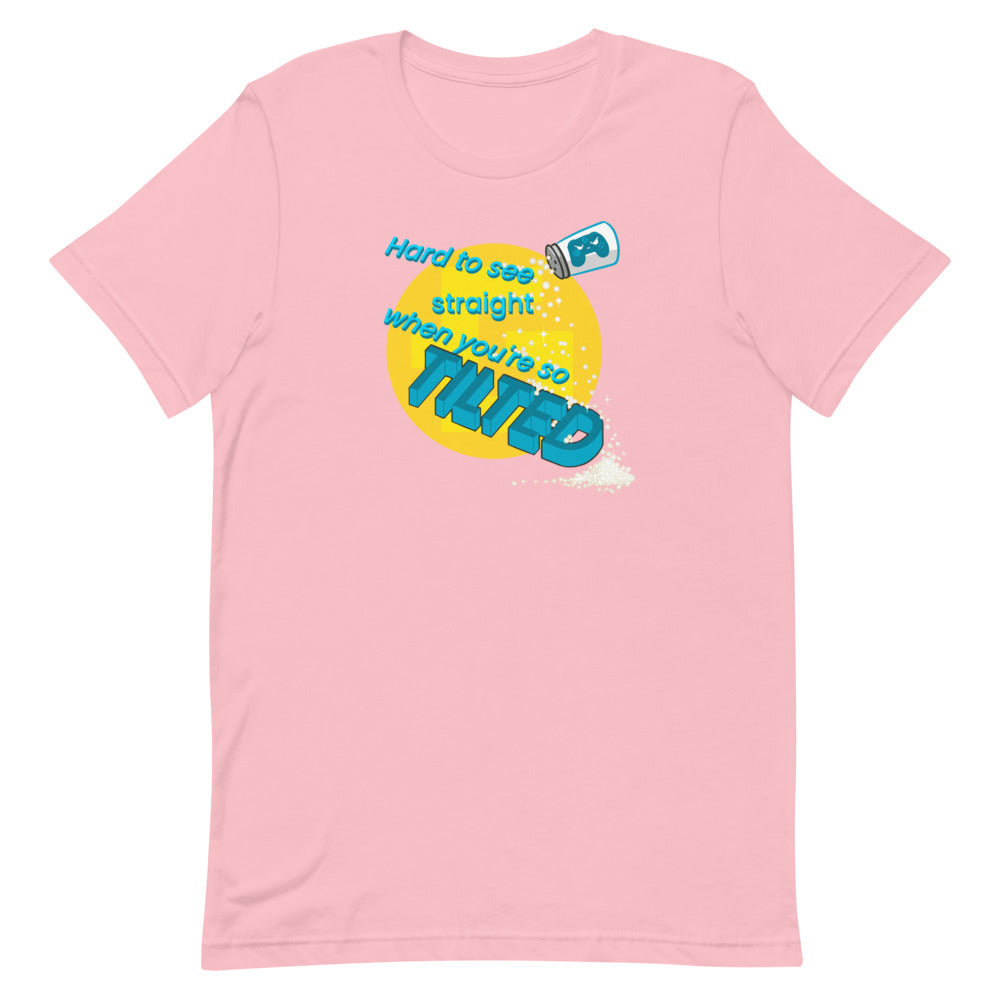 Tilted unisex tee