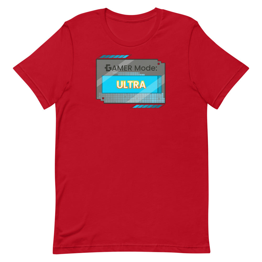 Gamer mode unisex tee