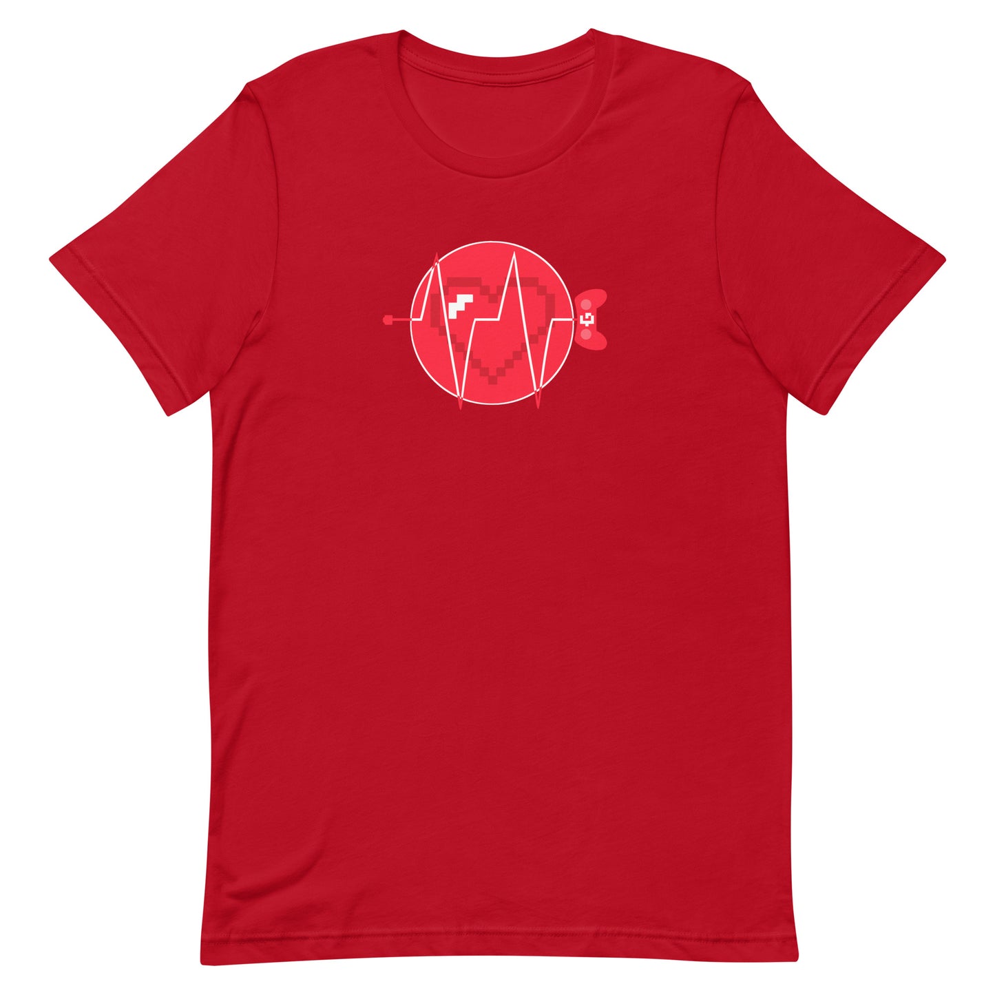 Heartbeat unisex tee