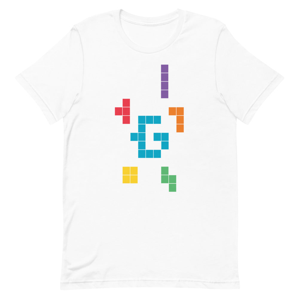 Gamer puzzle unisex fitted tee