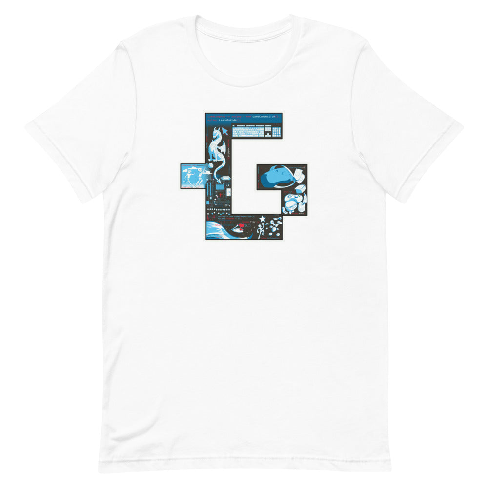 Summer gamer utopia unisex fitted tee