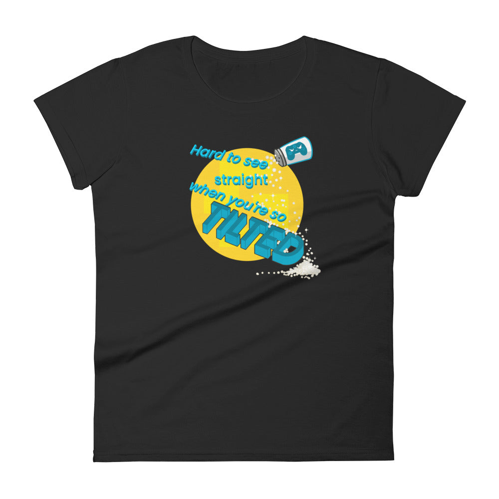 Tilted women's tee