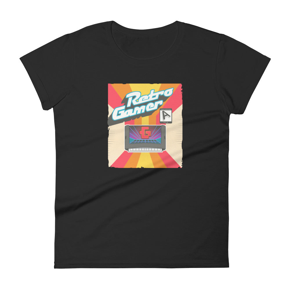 Retro gamer women's tee