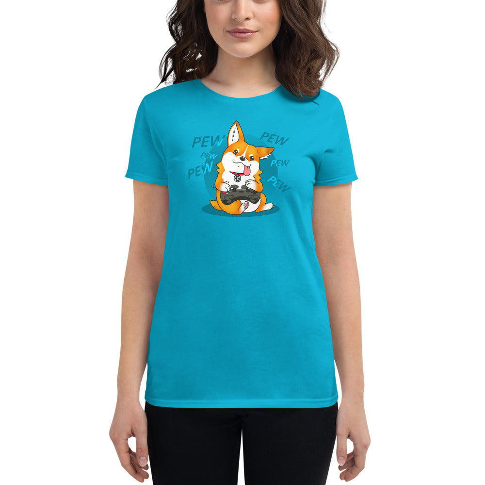 Pew pew pew women's tee