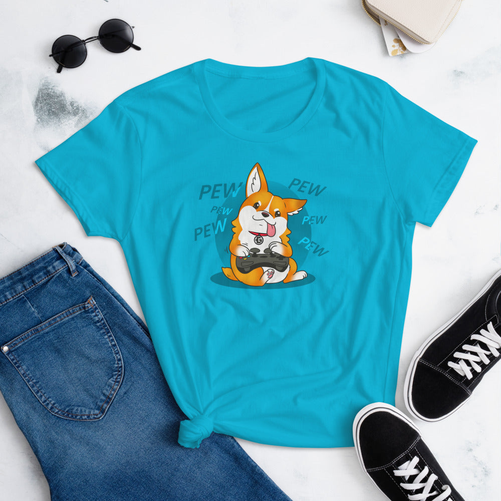 Pew pew pew women's tee