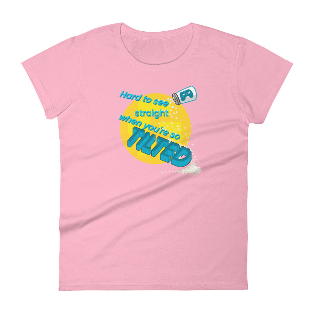 Tilted women's tee