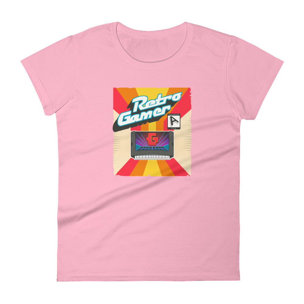 Retro gamer women's tee