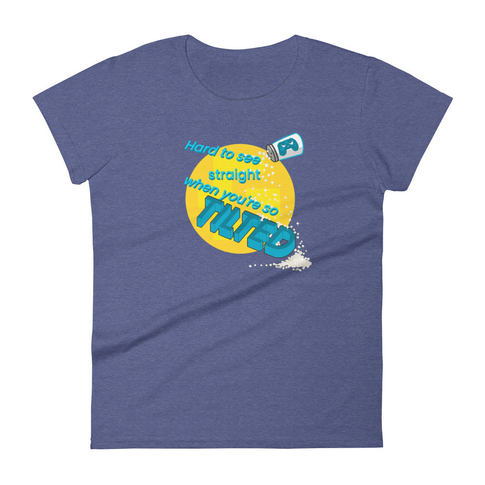 Tilted women's tee