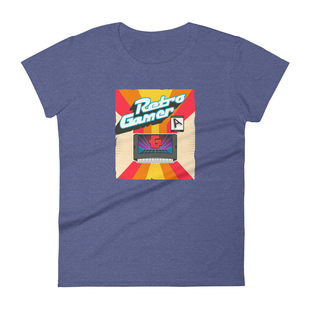 Retro gamer women's tee
