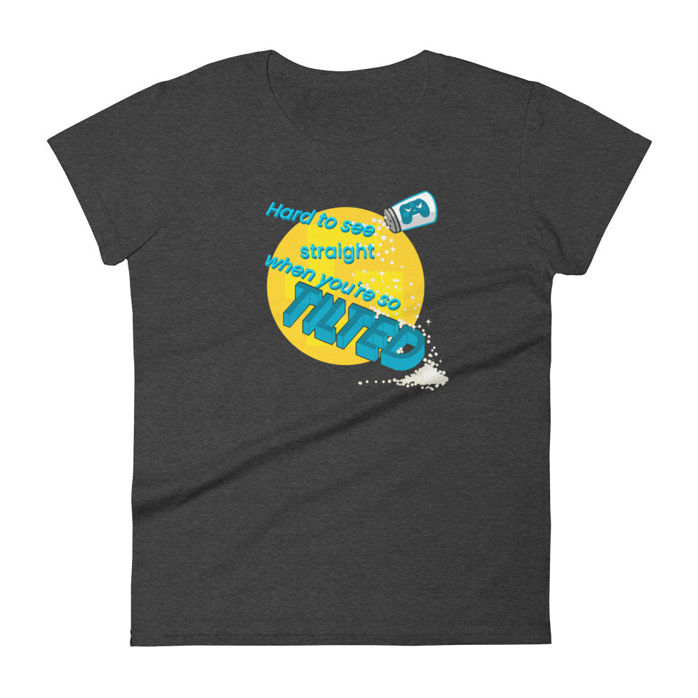 Tilted women's tee