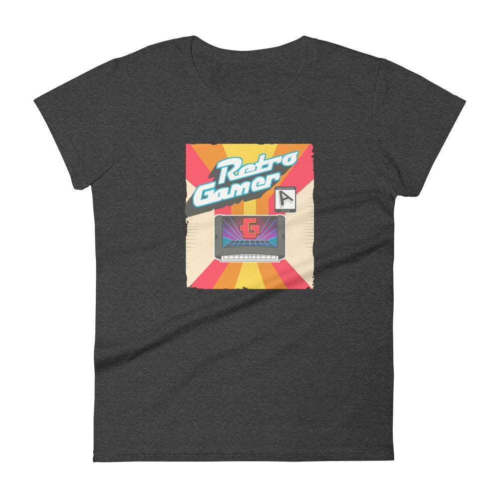 Retro gamer women's tee