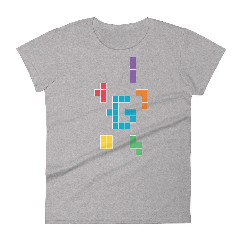 Gamer puzzle women's tee