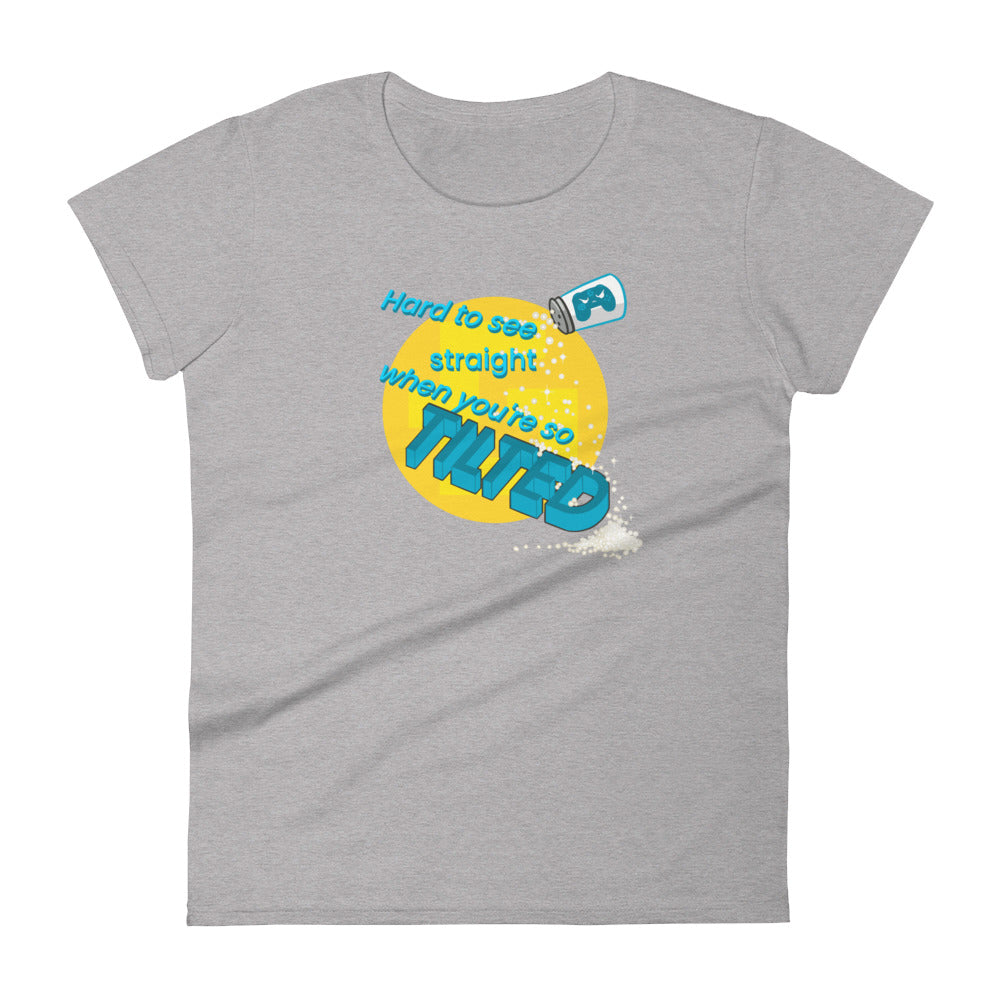Tilted women's tee