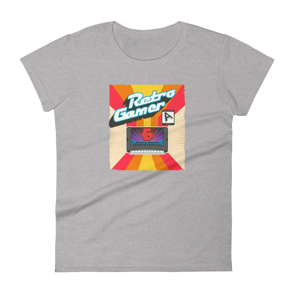 Retro gamer women's tee