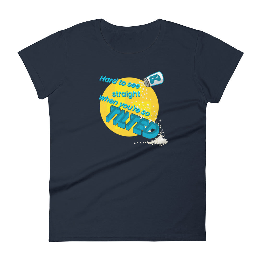 Tilted women's tee