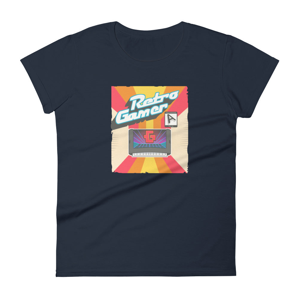 Retro gamer women's tee