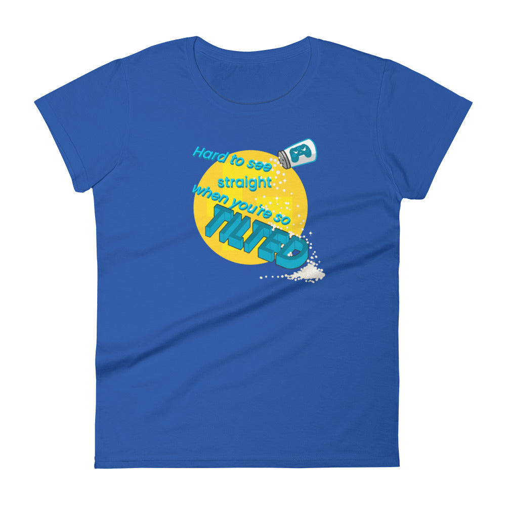 Tilted women's tee