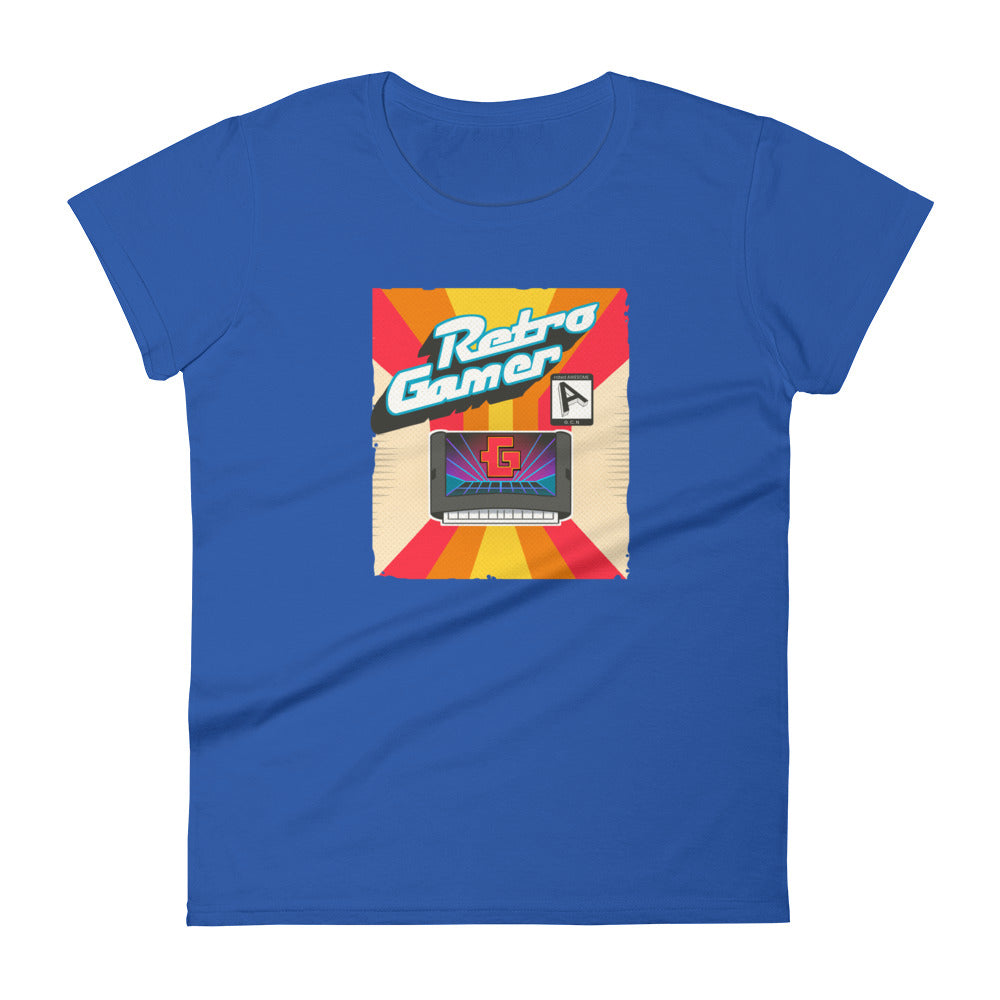 Retro gamer women's tee