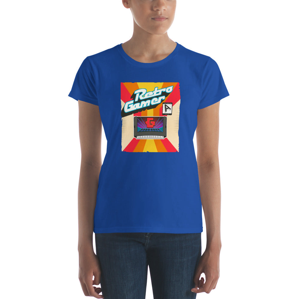 Retro gamer women's tee