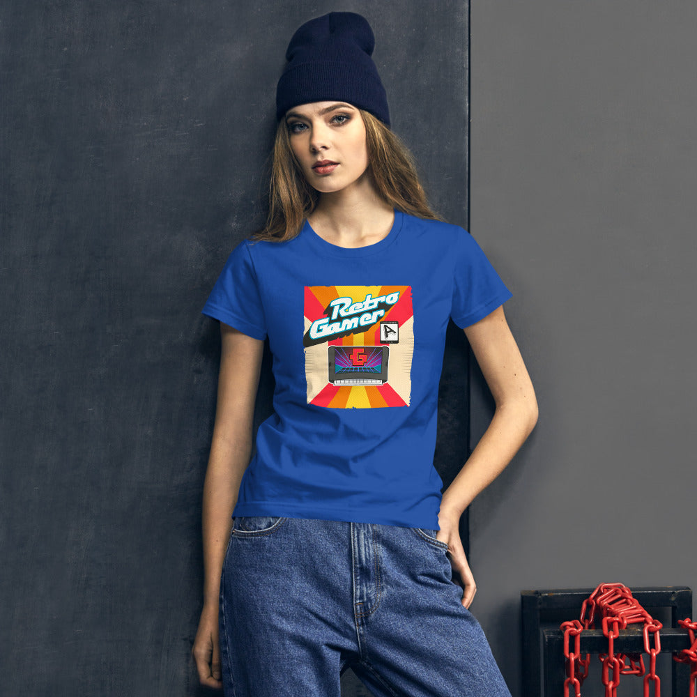 Retro gamer women's tee