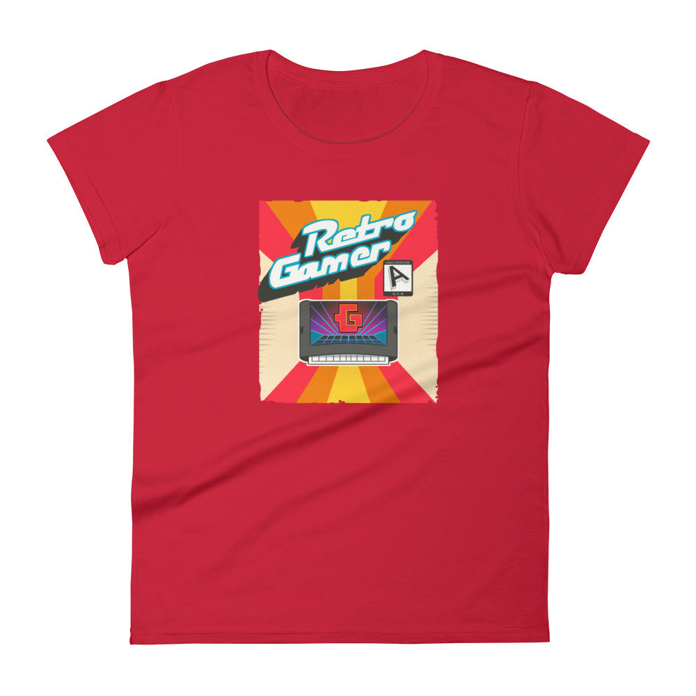 Retro gamer women's tee