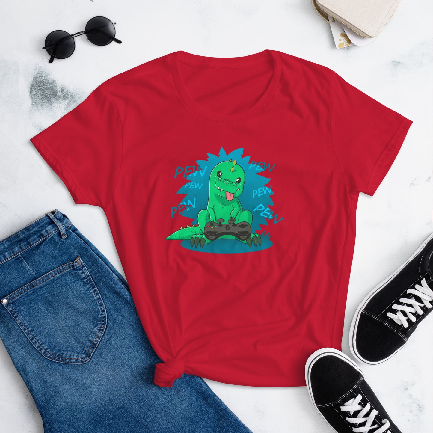Jurassic domination women's tee