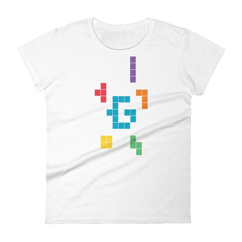 Gamer puzzle women's tee