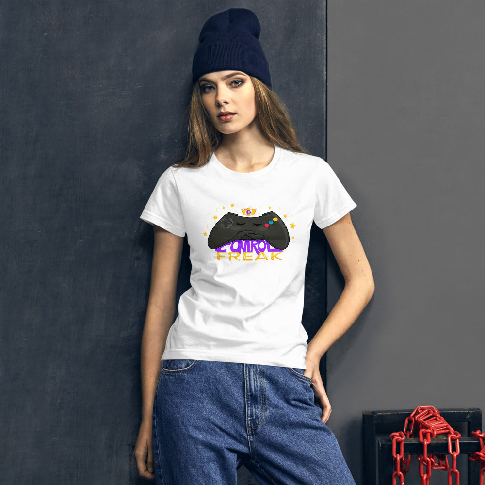 Control freak women's tee