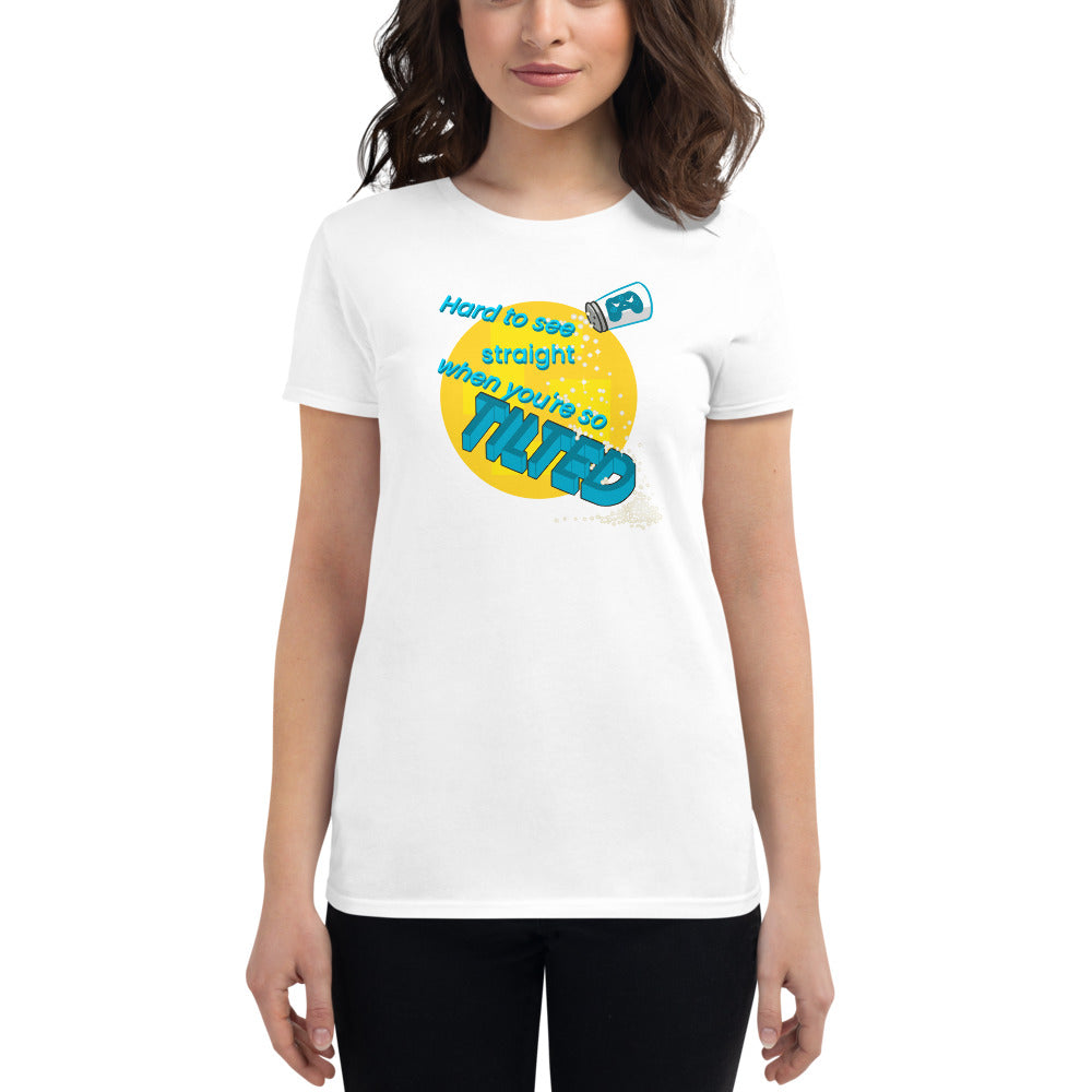 Tilted women's tee