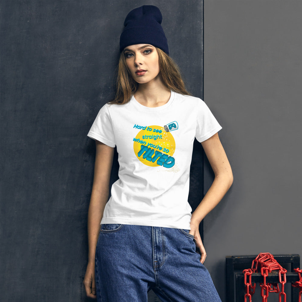 Tilted women's tee