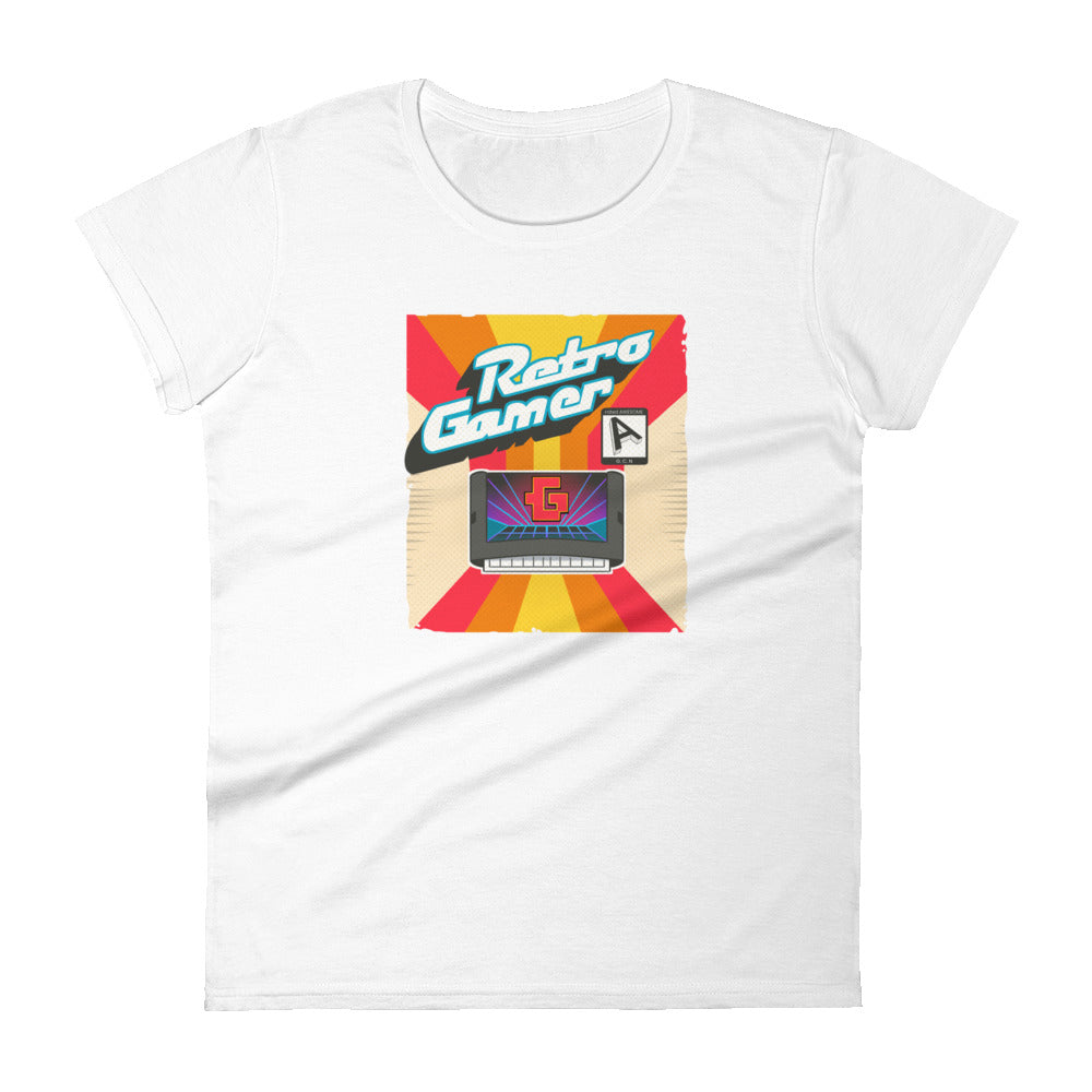 Retro gamer women's tee