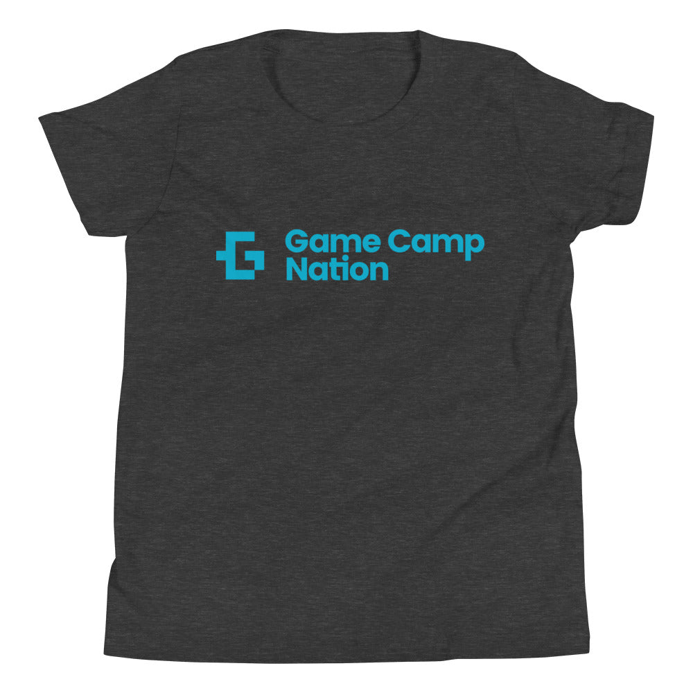 Blue logo youth unisex tee