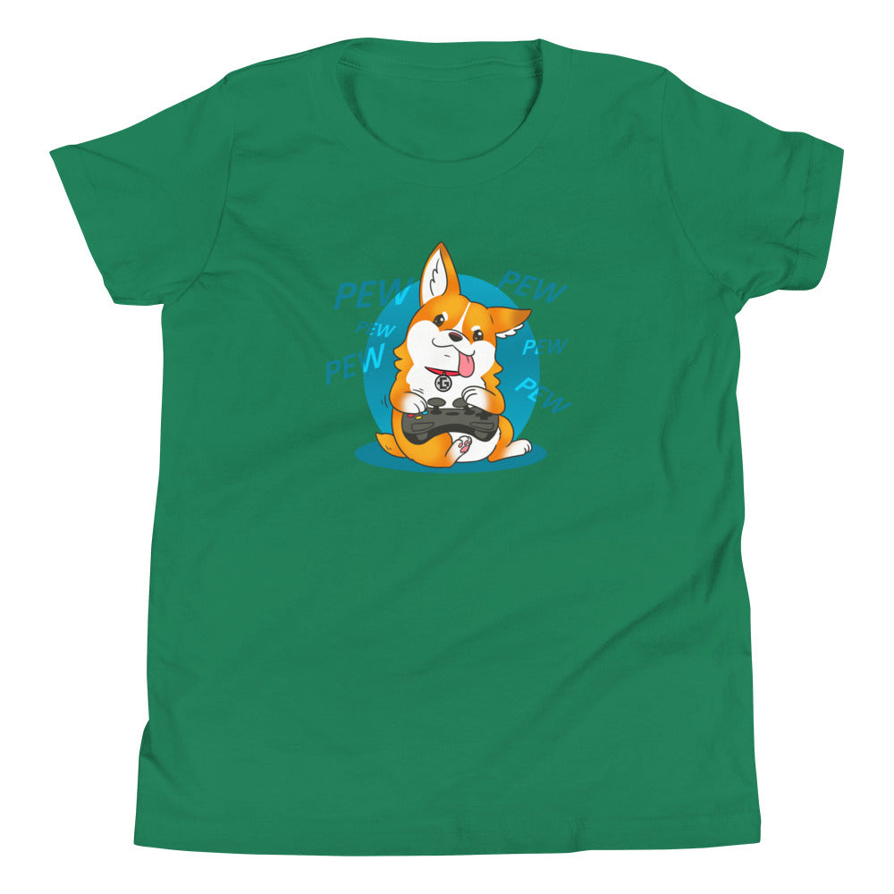 Pew pew pew youth unisex tee