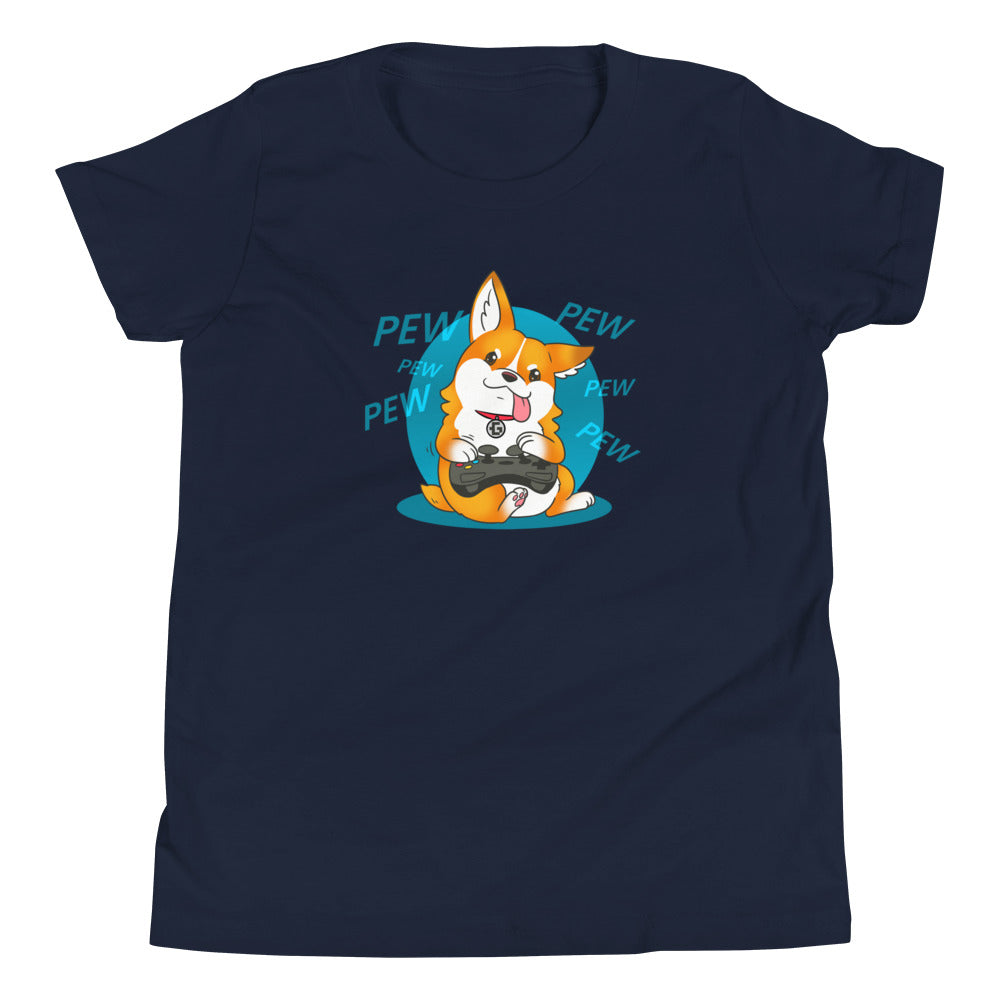 Pew pew pew youth unisex tee