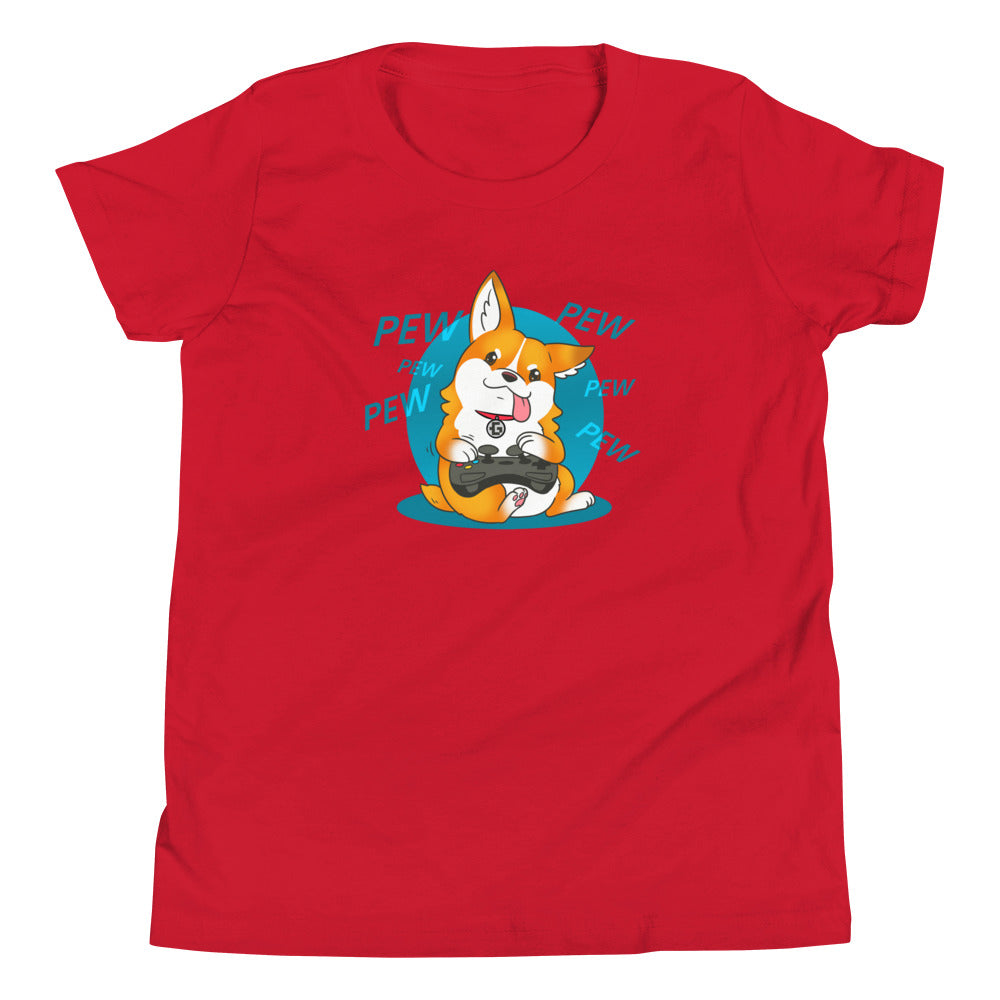 Pew pew pew youth unisex tee