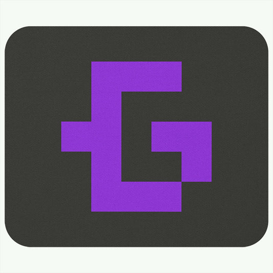 Game Camp Nation Purple glyph mousepad