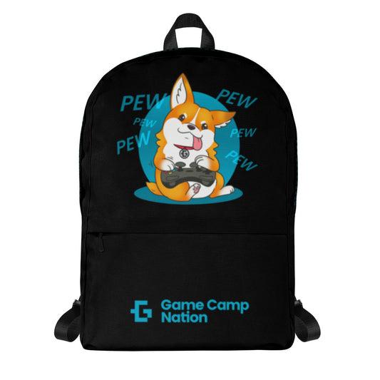 Gamer Pew pew pew backpack