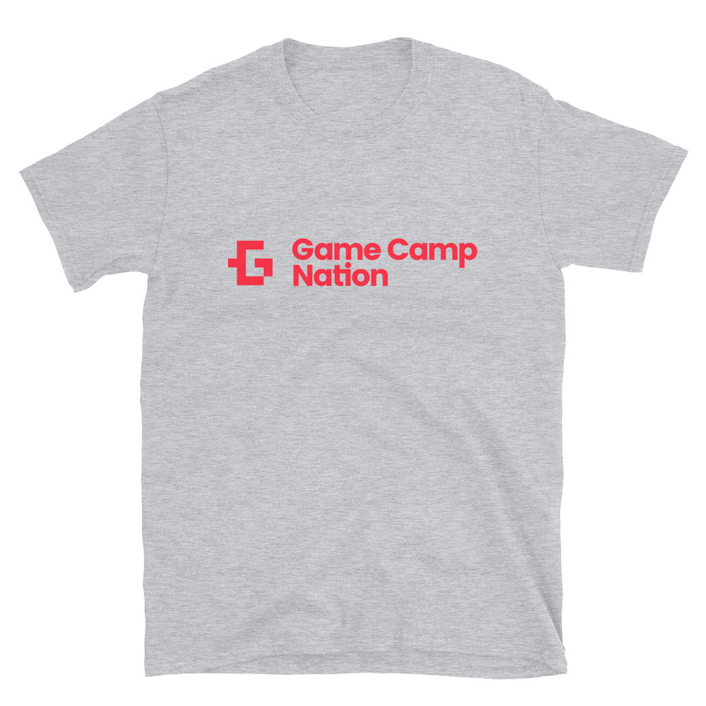 Game Camp Nation Red logo unisex tee