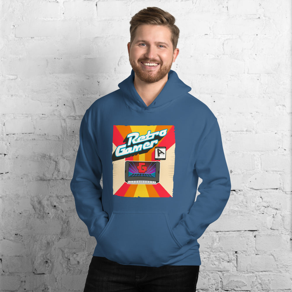 Retro gamer unisex pullover hoodie