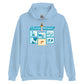 Choose your weapon unisex pullover hoodie