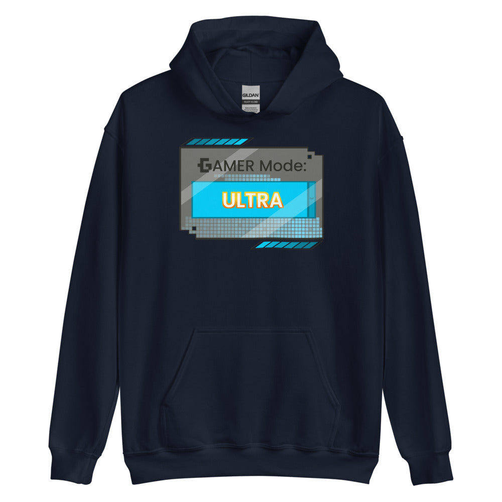 Gamer mode unisex pullover hoodie