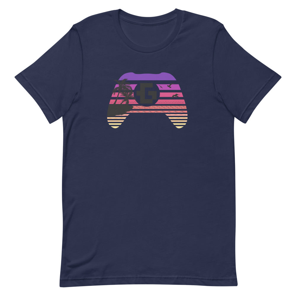Gamer vacation unisex fitted tee